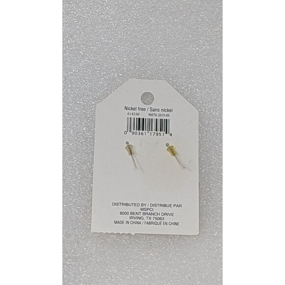 Easter Pâques Nickel Free Bunny Rabbit Earrings Pink - Picture 2 of 2